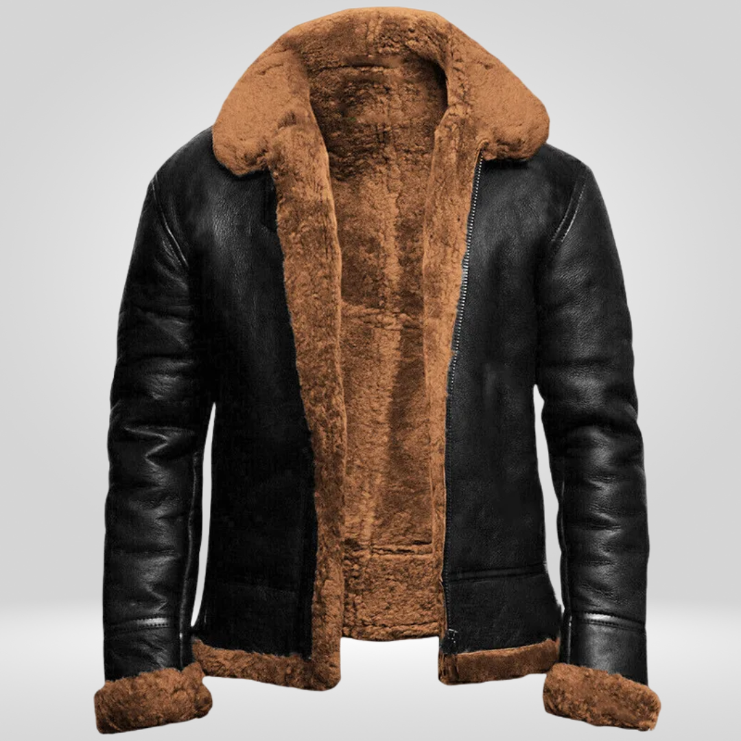 Men's Winter Coat | Long Cut with Clear Front Structure