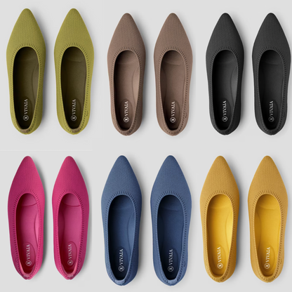 Mila Comfortable Slip-On Ballerinas for Effortless Style