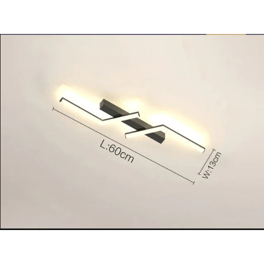 SleekGlow - Modern LED Ceiling Light Fixture with Adjustable Brightness 7