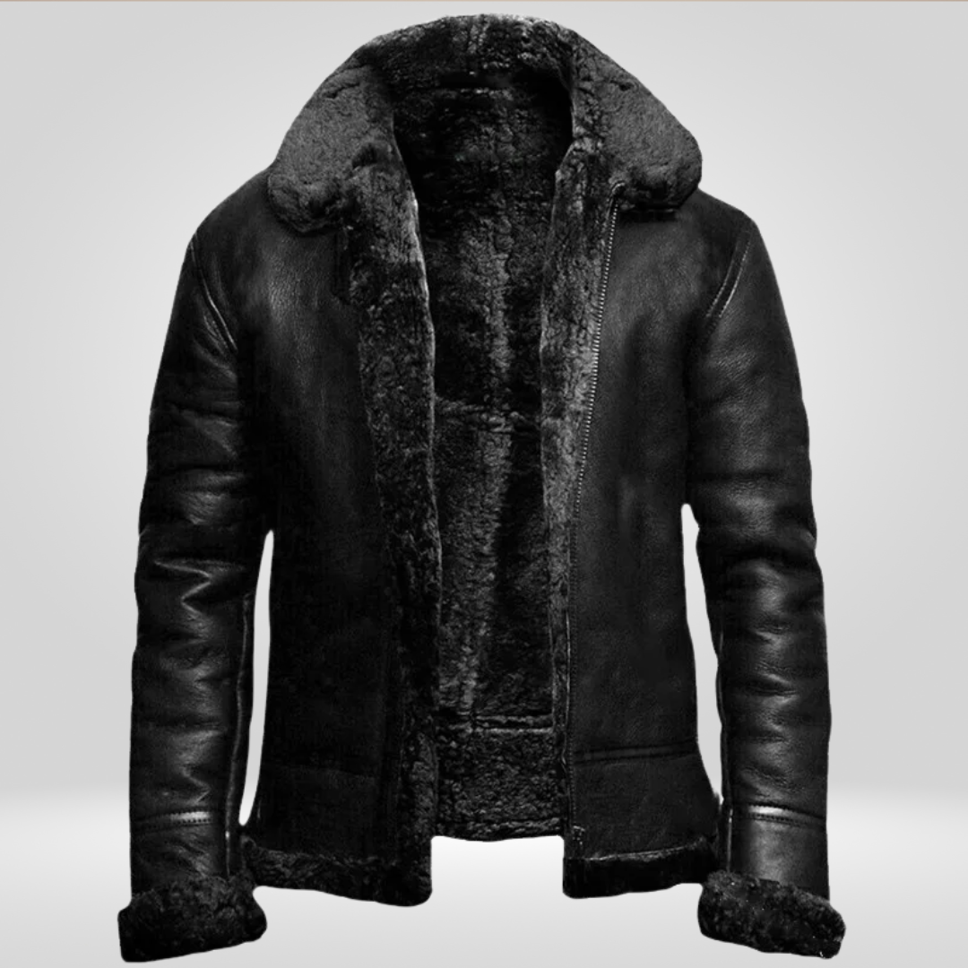 Men's Winter Coat | Long Cut with Clear Front Structure