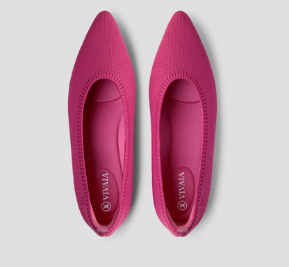 Mila Comfortable Slip-On Ballerinas for Effortless Style — Rosa