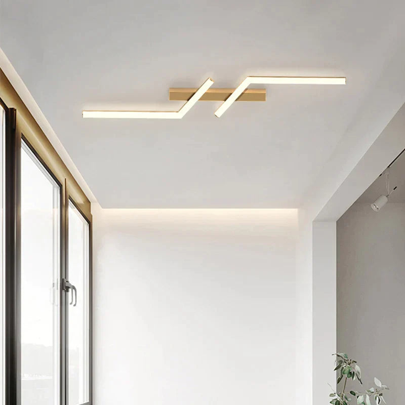 SleekGlow - Modern LED Ceiling Light Fixture with Adjustable Brightness 0