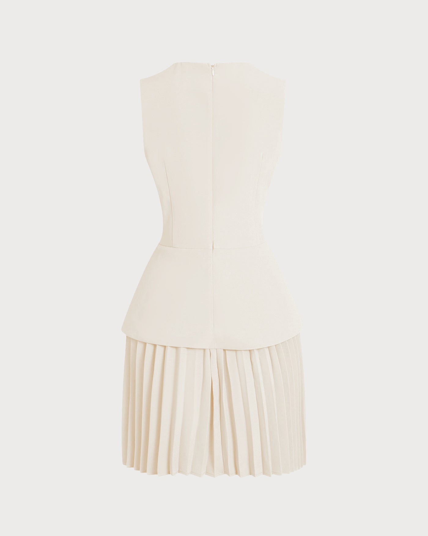Apricot A-Line Skater Mini Dress