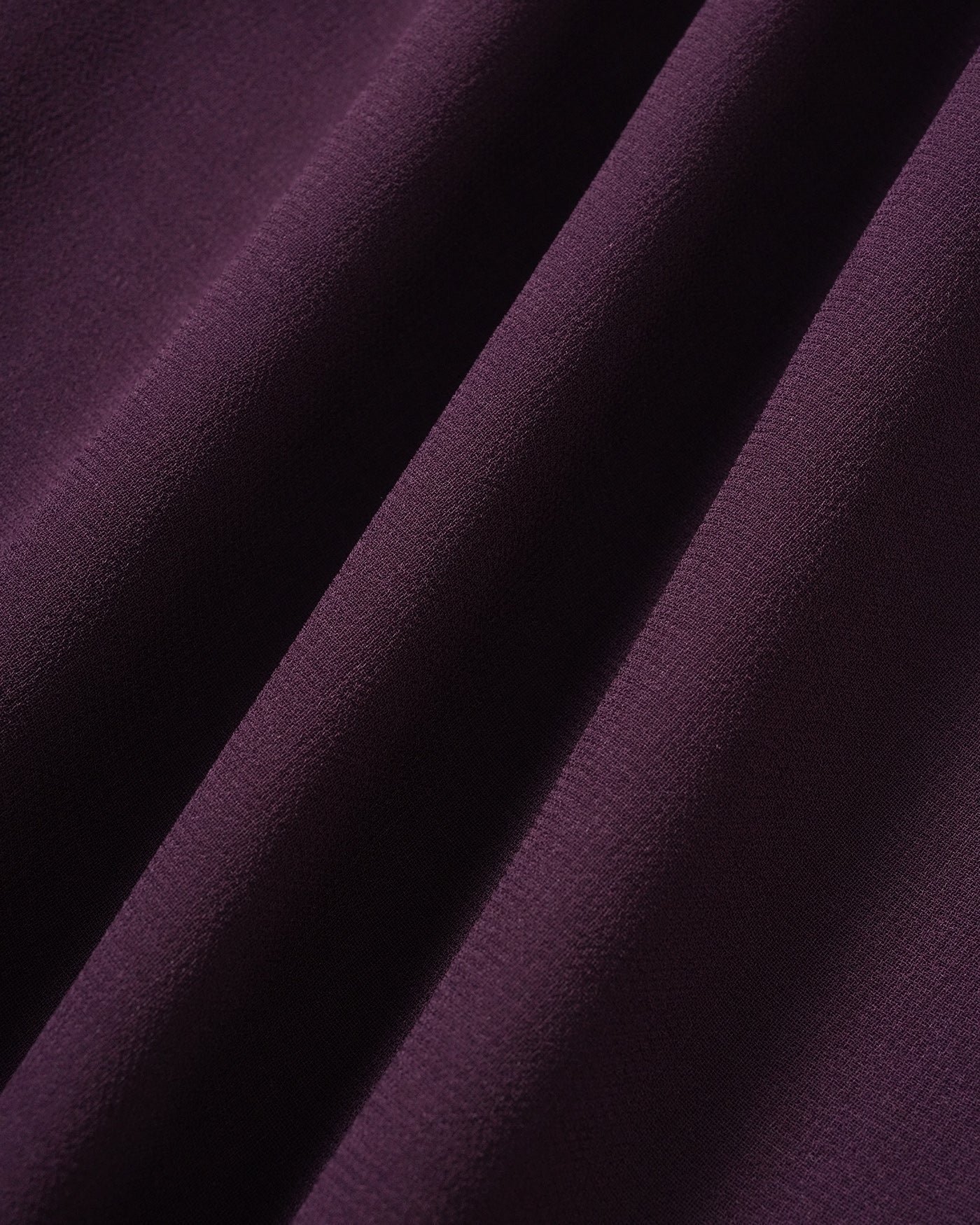 Effortless Purple Chiffon A-Line Mini Dress