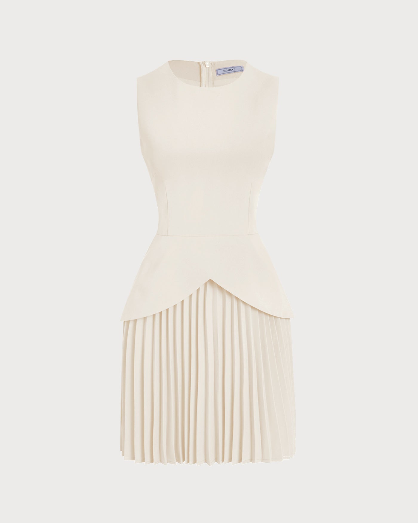 Apricot A-Line Skater Mini Dress
